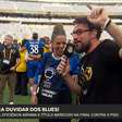 Namorada de Pedro Neto pede foto com comentarista da CazéTV durante festa do Chelsea